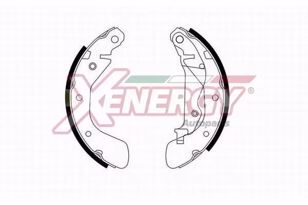 AP XENERGY Kit ganasce freno