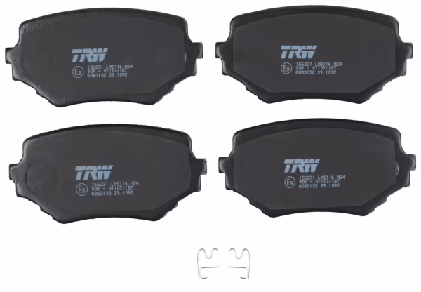 TRW Kit pastiglie freno, Freno a disco