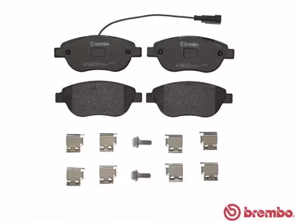 BREMBO Kit pastiglie freno, Freno a disco