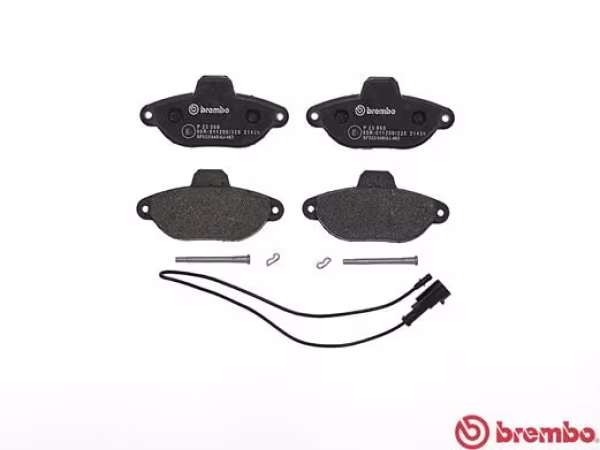 BREMBO Kit pastiglie freno, Freno a disco