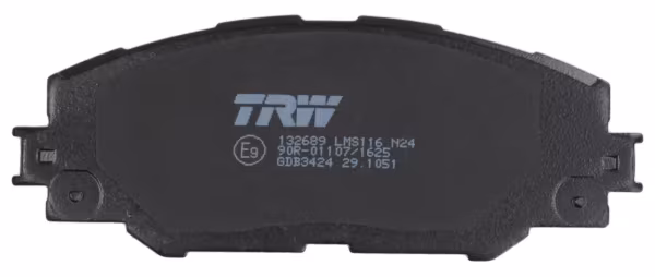 TRW Kit pastiglie freno, Freno a disco