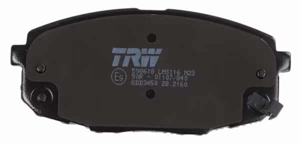 TRW Kit pastiglie freno, Freno a disco