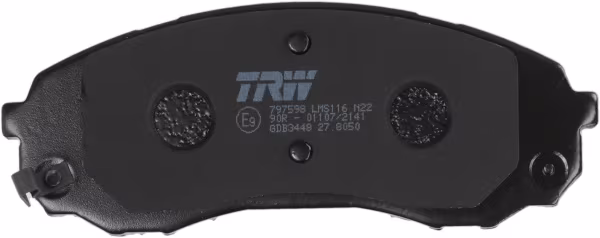 TRW Kit pastiglie freno, Freno a disco