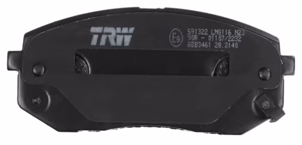 TRW Kit pastiglie freno, Freno a disco