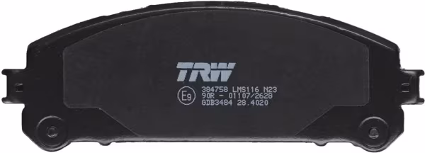 TRW Kit pastiglie freno, Freno a disco