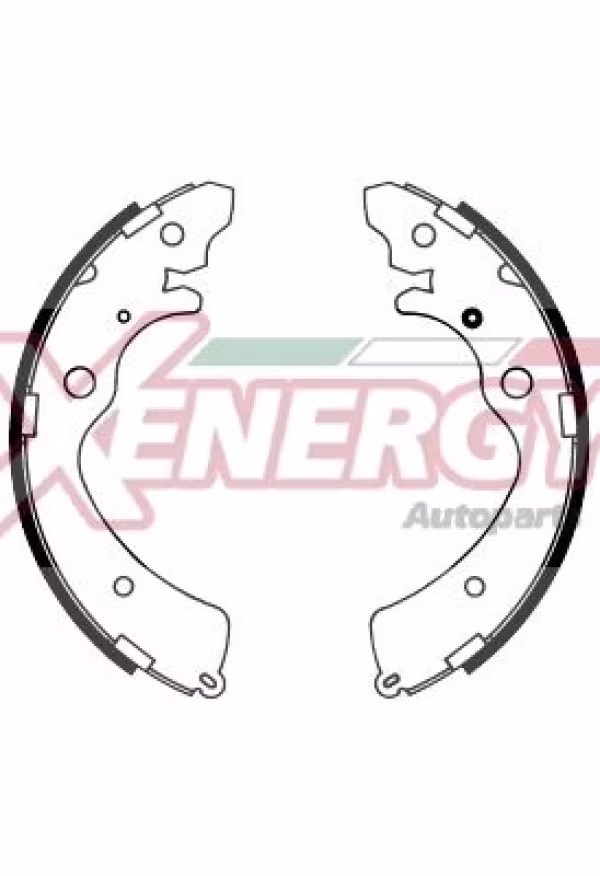 AP XENERGY Kit ganasce freno
