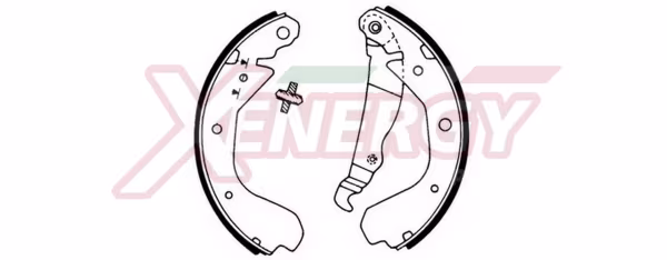 AP XENERGY Kit ganasce freno