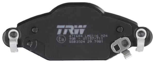 TRW Kit pastiglie freno, Freno a disco