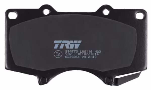 TRW Kit pastiglie freno, Freno a disco