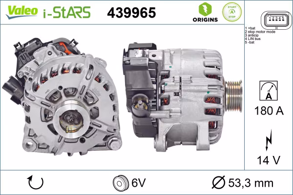 VALEO Alternatore motorino d\'avviamento