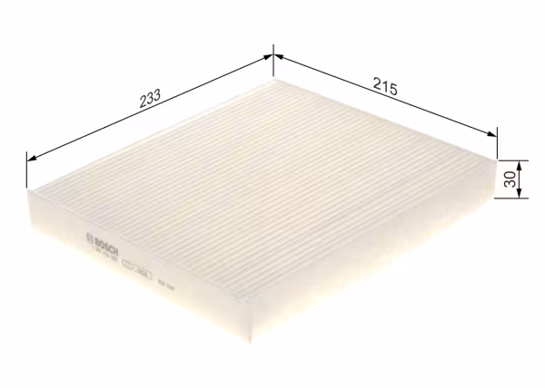 BOSCH Filtro, Aria abitacolo