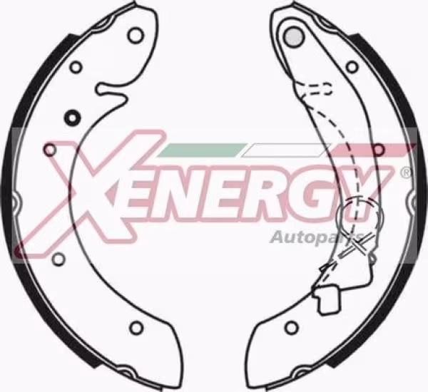 AP XENERGY Kit ganasce freno
