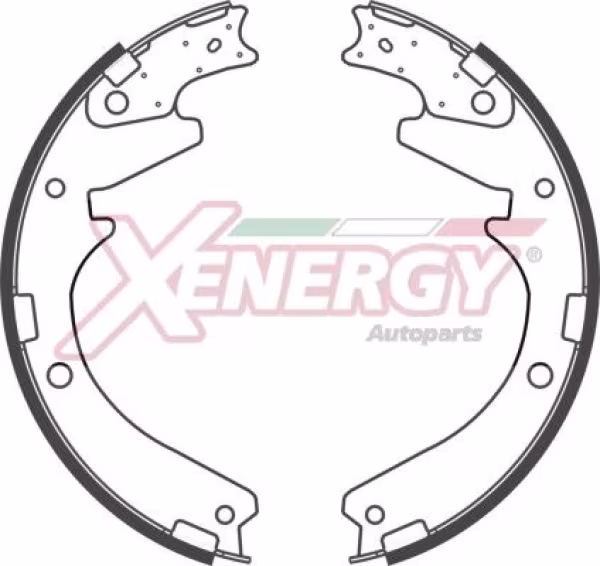 AP XENERGY Kit ganasce freno