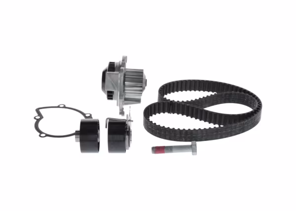 BOSCH Pompa acqua + Kit cinghie dentate