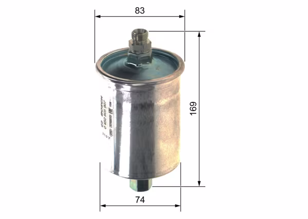BOSCH Filtro carburante