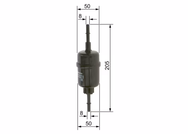 BOSCH Filtro carburante