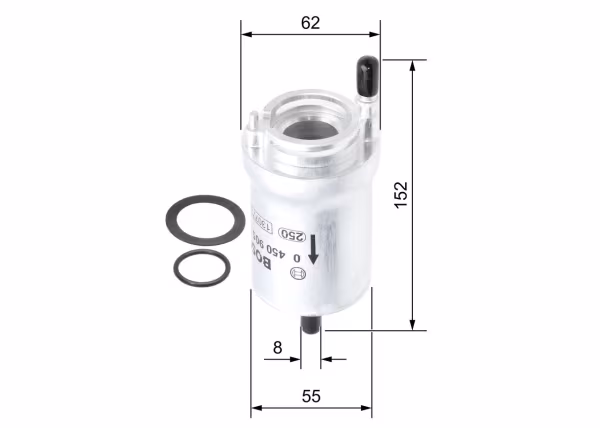 BOSCH Filtro carburante