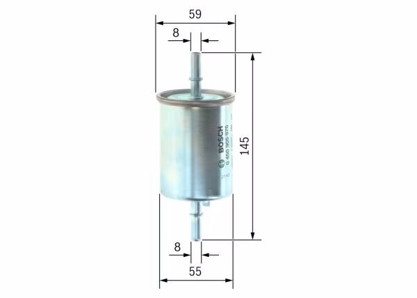 BOSCH Filtro carburante