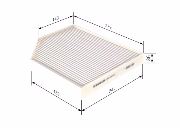 BOSCH Filtro, Aria abitacolo