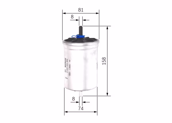 BOSCH Filtro carburante