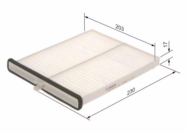 BOSCH Filtro, Aria abitacolo