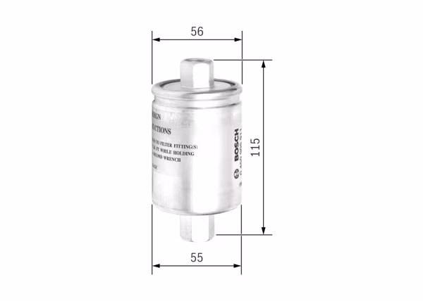 BOSCH Filtro carburante
