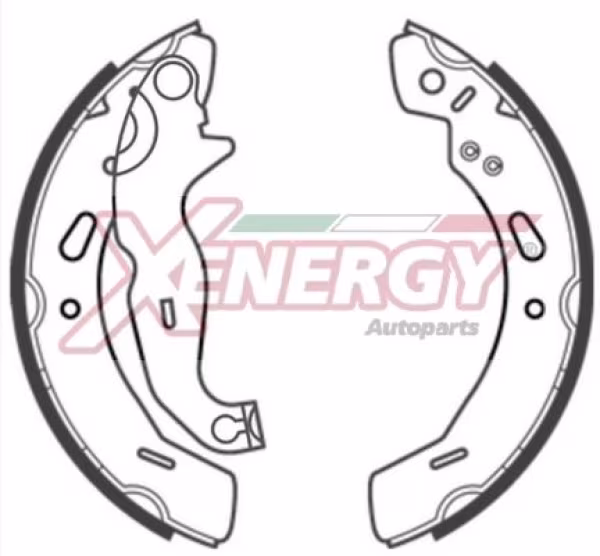 AP XENERGY Kit ganasce freno
