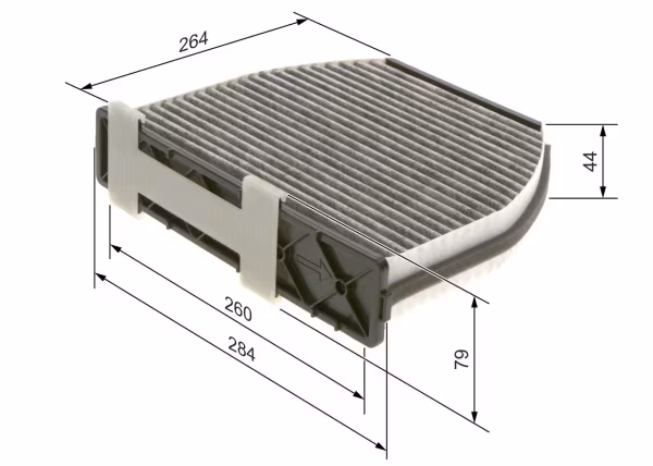 BOSCH Filtro, Aria abitacolo