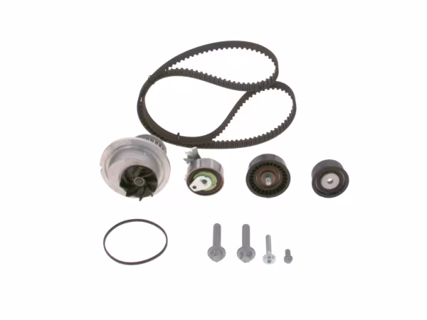 BOSCH Pompa acqua + Kit cinghie dentate