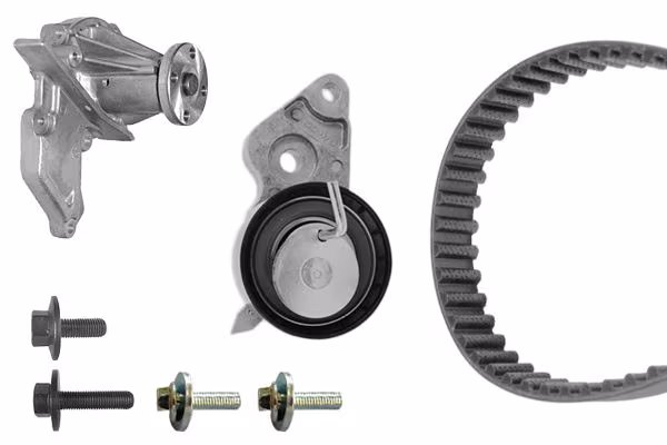 BOSCH Pompa acqua + Kit cinghie dentate