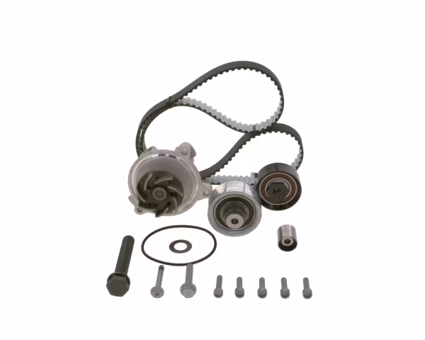 BOSCH Pompa acqua + Kit cinghie dentate