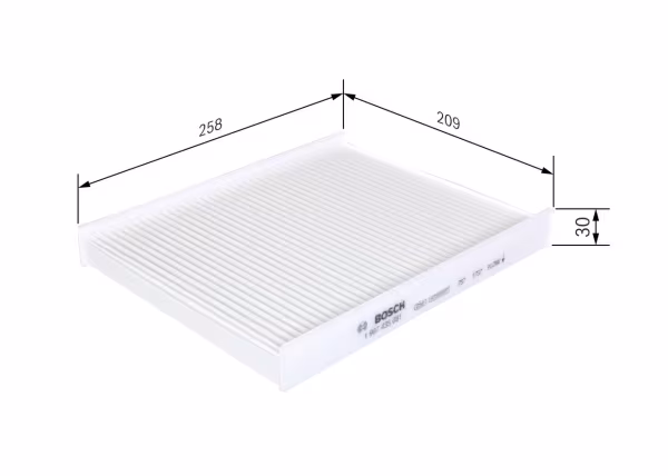 BOSCH Filtro, Aria abitacolo