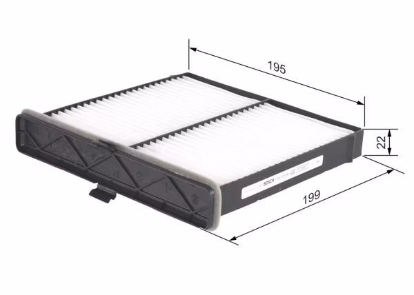 BOSCH Filtro, Aria abitacolo