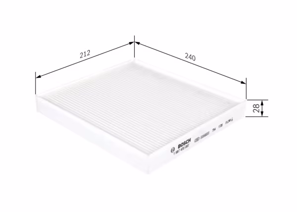 BOSCH Filtro, Aria abitacolo