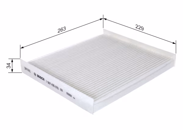 BOSCH Filtro, Aria abitacolo