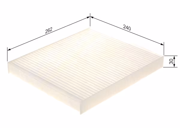 BOSCH Filtro, Aria abitacolo