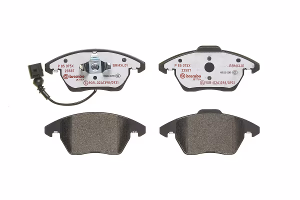 BREMBO Kit pastiglie freno, Freno a disco