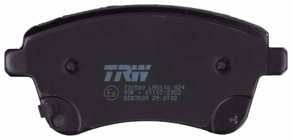 TRW Kit pastiglie freno, Freno a disco