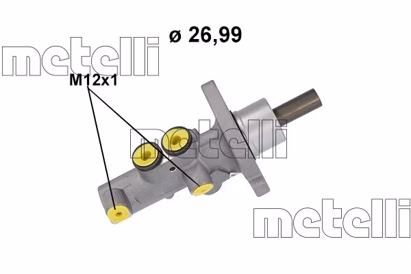 METELLI Cilindro maestro del freno