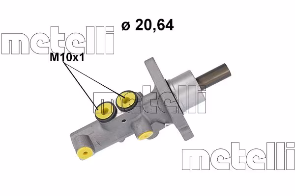 METELLI Cilindro maestro del freno