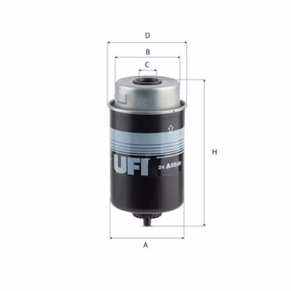 UFI Filtro carburante