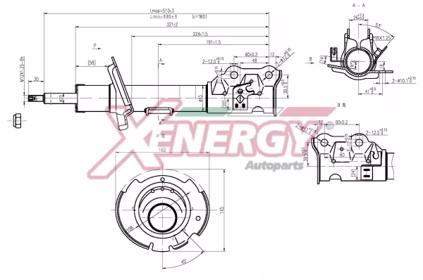 AP XENERGY Ammortizzatore