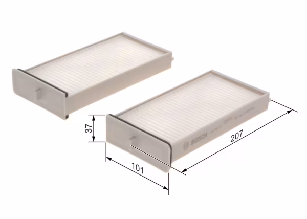 BOSCH Filtro, Aria abitacolo