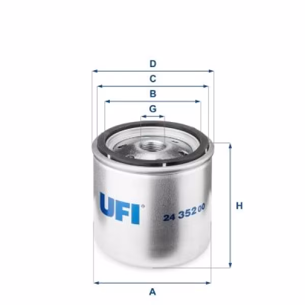 UFI Filtro carburante