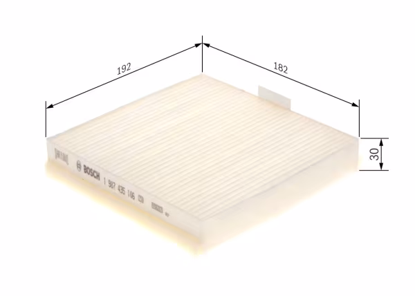BOSCH Filtro, Aria abitacolo