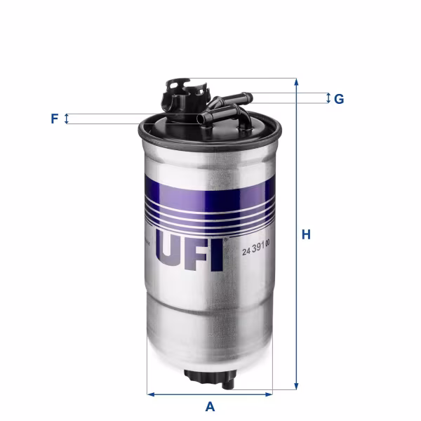UFI Filtro carburante