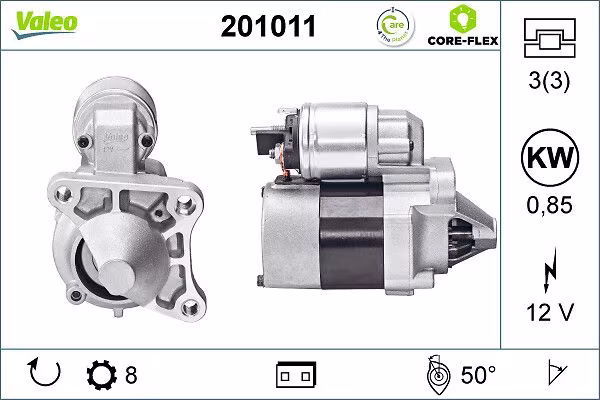 VALEO Motorino d\'avviamento