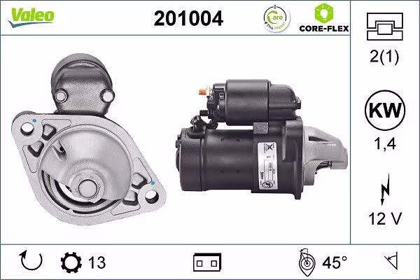 VALEO Motorino d\'avviamento