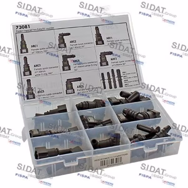 SIDAT Assortimento, Elementi di fissaggio