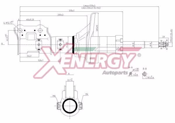 AP XENERGY Ammortizzatore